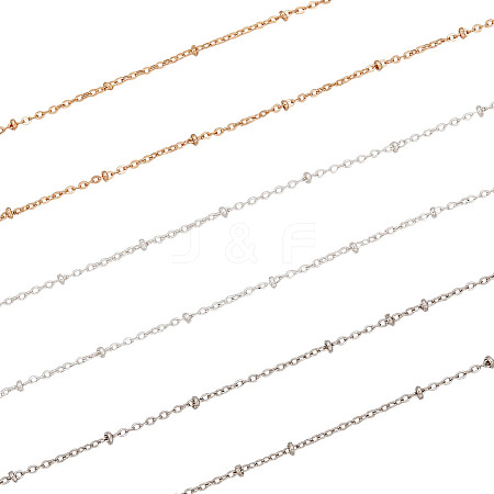 6m 3 Colors Brass Satellite Chains CHC-AR0001-12-1