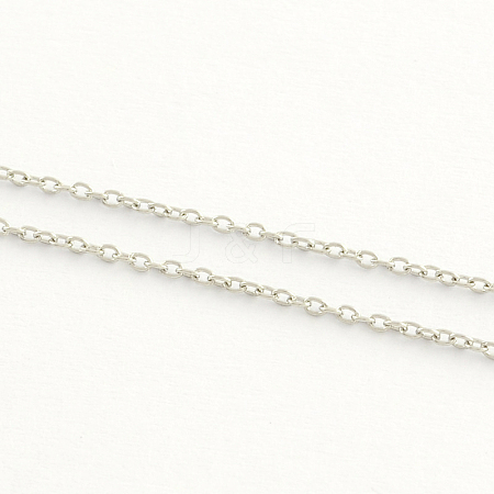 925 Sterling Silver Cable Chains STER-TAC0002-01S-1