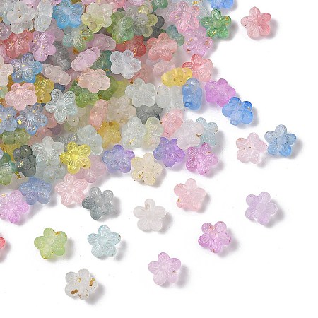 Plastic Two-tone Beads KY-G032-03-1
