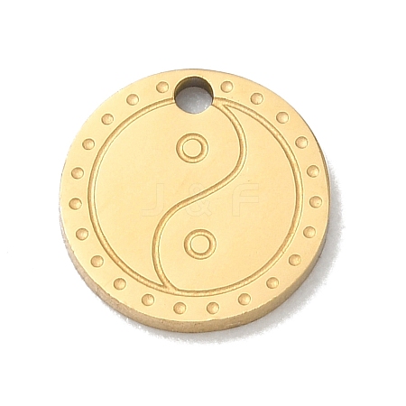 304 Stainless Steel Charms SA-CBA2714-04G-G-1