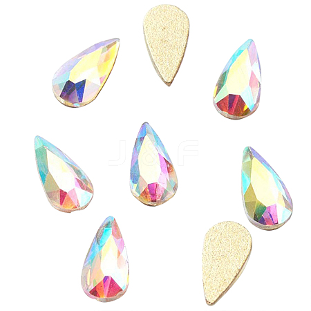 Glass Rhinestone Nail Art Decoration Accessories MRMJ-S035-04J-1