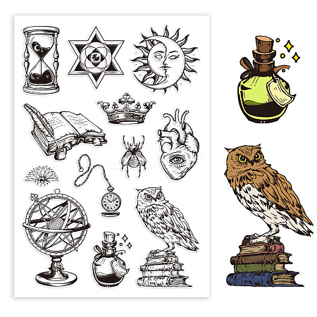 Custom PVC Plastic Clear Stamps DIY-WH0448-0065-1