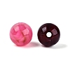 Two Tone Opaque Acrylic Beads OACR-Q205-05A-3
