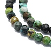 Natural Chrysocolla Beads Strands G-P457-A02-03-2