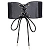 1Pc Imitation Leather Stretch Knot Waist Belts for Women AJEW-CL0002-91B-1