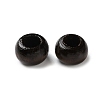 Spray Painted Wooden European Beads WOOD-A029-06B-1
