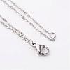 Stainless Steel Tiered Necklaces NJEW-JN01639-4