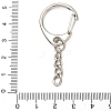 Alloy Keychain Clasps FIND-C084-09P-3