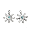 Synthetic Turquoise Pendants GG-CBAA892-01P-1