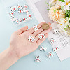 20Pcs Handmade Lampwork Beads LAMP-GO0001-20-3