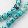 Natural Ocean White Jade Bead Strands G-G916-8mm-04-3