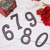 Iron Home Address Number AJEW-WH0126-24J-5