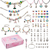 Craftdady DIY Europen Bracelet Necklace Making Kit DIY-CD0001-46-1