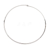 3MM 201 Stainless Steel Wire Choker Necklace NJEW-Z098-04P-2