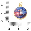 Printed Brass Pendants KK-CBA8989-02B-3