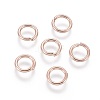 304 Stainless Steel Open Jump Rings STAS-O098-02RG-10-1