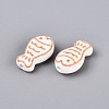 Handmade Porcelain Ceramic Beads PORC-Q005-05B-2
