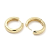 Brass Hoop Earrings EJEW-M260-08G-2