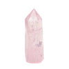 Tower Natural Rose Quartz Healing Stone Wands PW-WG74147-02-5