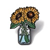 Sunflower Enamel Pins LS-JEWB-P050-03B-EB-1