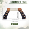 2Pcs Wooden Bag Handles FIND-PH0059-76B-2