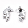 201 Stainless Steel Pendants STAS-N098-064P-1