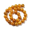 Natural Multi-Color Agate Beads Strands G-A261-B18-14mm-3
