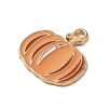 Thanksgiving Day Golden Tone Alloy Enamel Pendants ENAM-M002-01B-G-2