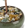 Natural Green Aventurine Chips Tree Decorations DJEW-M012-02D-2