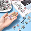 72Pcs 18 Styles Resin Rhinestone Cabochons FIND-SP0004-44-4
