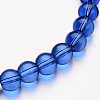 Glass Round Bead Strands X-GLAA-I028-6mm-07-1