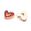 Alloy Enamel Pendants PALLOY-T092-27G-04-2
