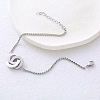 Hip-hop Stainless Steel Link Bracelets PD3772-1-2