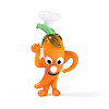 Handmade Lampwork Cartoon Pepper Chef Display Decorations LAMP-T025-13D-1