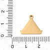304 Stainless Steel Pendants SA-CBAE30B-04A-G-3