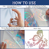 PVC Butterfly Car Decals ST-WH0005-02C-6