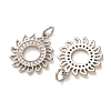 Brass Micro Pave Clear Cubic Zirconia Pendants CU-CBA2907-04B-P-2