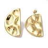 Left and Right 304 Stainless Steel Stud Earrings for Women EJEW-Z303-18G-1