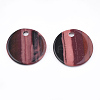 Resin Pendants X-RESI-T022-09B-2