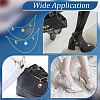 4Pcs 2 Colors Sun Moon Star Alloy Boot Strap Chains FIND-AB00062-6