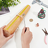 1Pc Jewelry Tool Round Wooden Bracelet Sizing Bangle Mandrel TOOL-PH0001-97-3