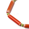 Handmade Lampwork Chevron Beads LAMP-Z019-01-08-4