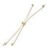 3MM Adjustable Round Nylon Braided Cord Bracelet Making FB-CBAA152-04G-36-2