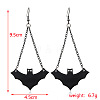 Halloween Theme Alloy Enamel Dangle Earrings FS-WG50C46-25-1