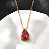 304 Stainless Steel Necklaces NJEW-R022-01G-07-2