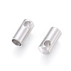Tarnish Resistant 304 Stainless Steel Cord Ends LS-STAS-F232-01E-P-2