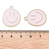 Alloy Enamel Pendants PALLOY-S192-03G-02-3