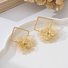 Filigree Alloy Stud Earrings WG36AB6-01-1