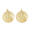 Brass Pendants KK-P339-01C-G-1