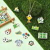 24Pcs 12 Style Alloy Enamel Pendants ENAM-YW0008-42-4